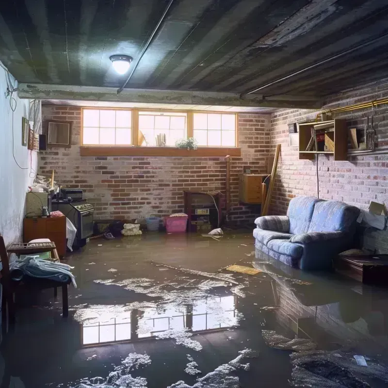 Flooded Basement Cleanup in White Center, WA